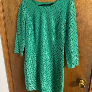 NWT Lilly Pulitzer Elegant Green Camillia Dress